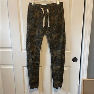 American Bazi Brown Camo skinny pants